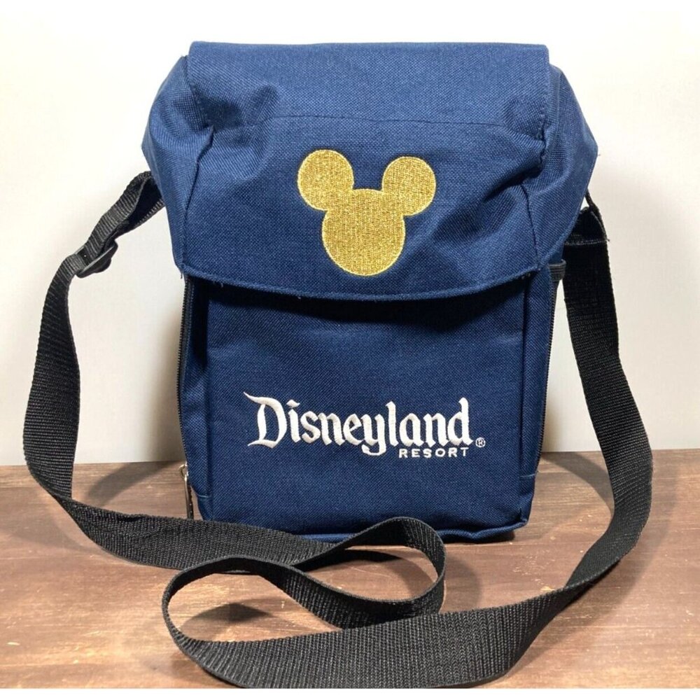 DISNEYLAND RESORT Shoulder Crossbody TRAVEL BAG Camera Disney Park RARE VGC